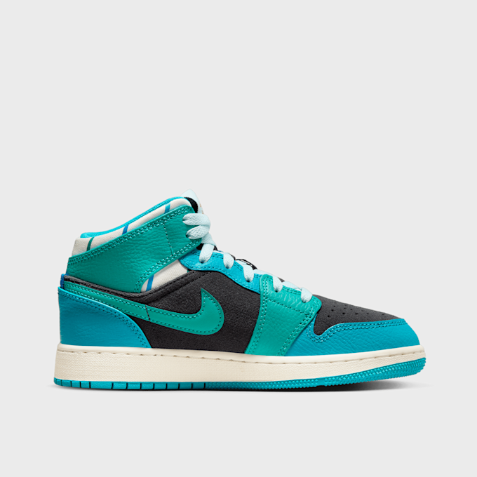 Jordan Air Jordan 1 Mid SS (GS) blanc 25403 2