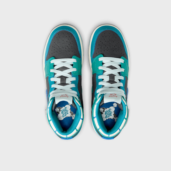 Jordan Air Jordan 1 Mid SS (GS) wit 25403 6