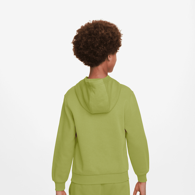 Nike Sportswear Club Fleece Hoodie für ältere Kinder verde 25466 2