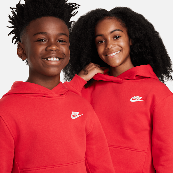 Nike JUNIOR K NSW CLUB FLC HDY LBR PEAR/WHITE blau 48760 3