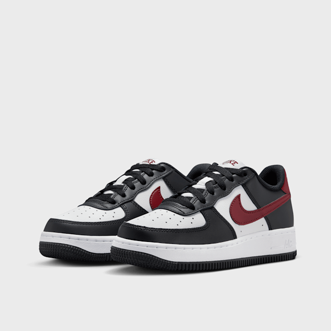 Nike Air Force 1 (GS) czarny 25476 4
