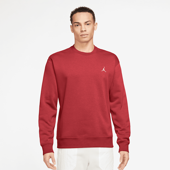 Jordan Essentials Fleece Crew Sweatshirt rot 25494 1