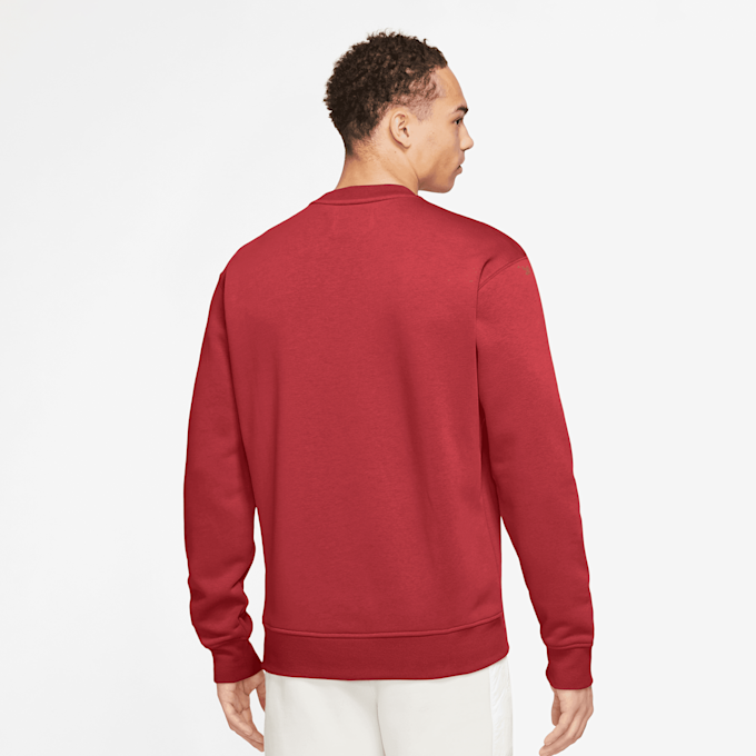 Jordan Essentials Fleece Crew Sweatshirt rot 25494 2