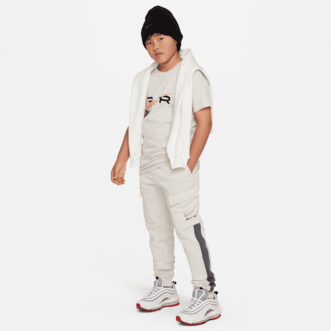 Nike Sportswear Air Fleece Cargo Basketball Pant negro 25505 6