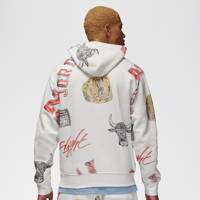 Jordan Flight MVP Fleece Pullover rot 25506 2