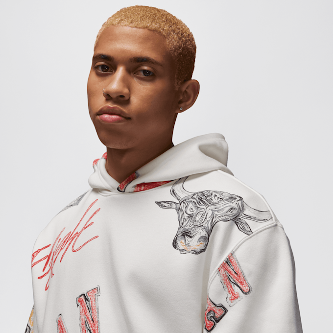 Jordan Flight MVP Fleece Pullover rood 25506 3
