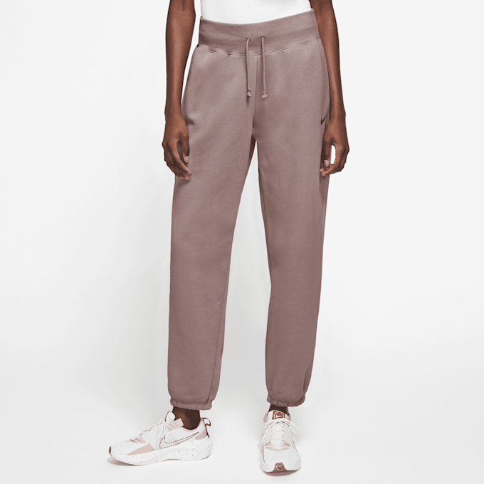 Nike Sportswear Phoenix Fleece High Rise Pants brązowy 28172 1