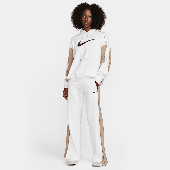 Nike Sportswear Fleece Phoenix Pants Open Hem blanco 28177 7