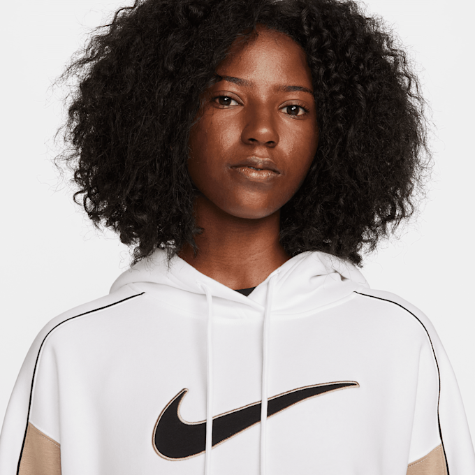 Nike Sportswear Oversize-Fleece-Hoodie weiß 28178 3