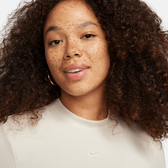 Nike Sportswear Essential Midi-Kleid beige 28215 3