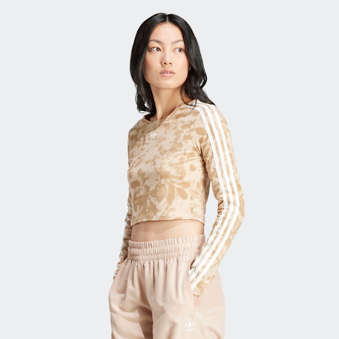 adidas Originals Crop Top 3-Stripes Cargo Gorp Core Pack beige 28222 1