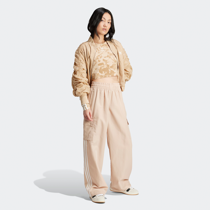 adidas Originals Crop Top 3-Stripes Cargo Gorp Core Pack beige 28222 5