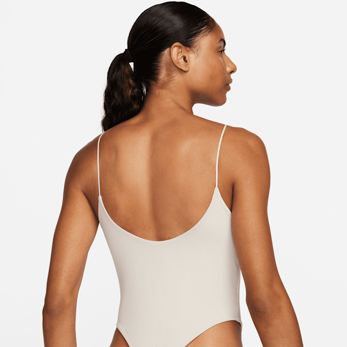 Nike   Sportswear Chill Knit Cami-Bodysuit beige 28238 2
