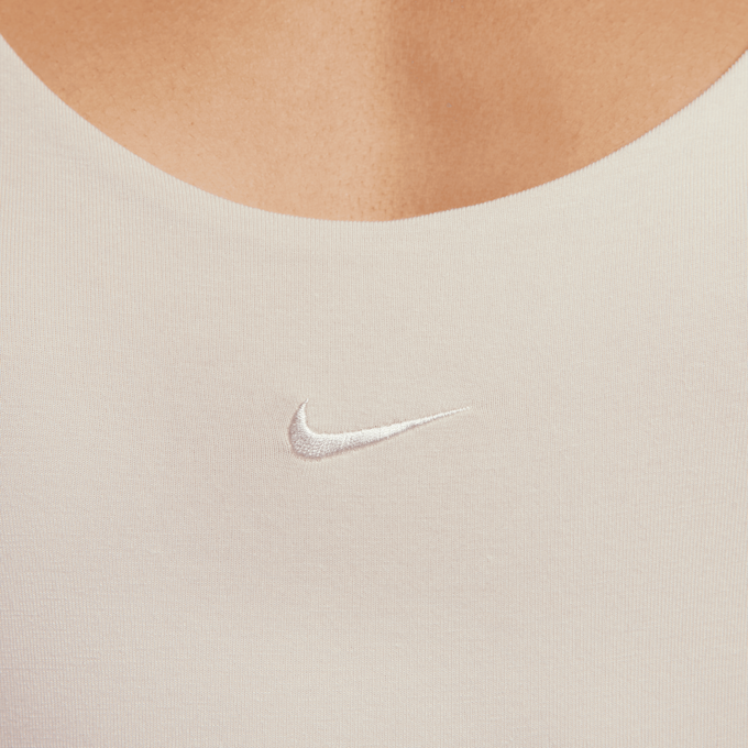 Nike   Sportswear Chill Knit Cami-Bodysuit beige 28238 4