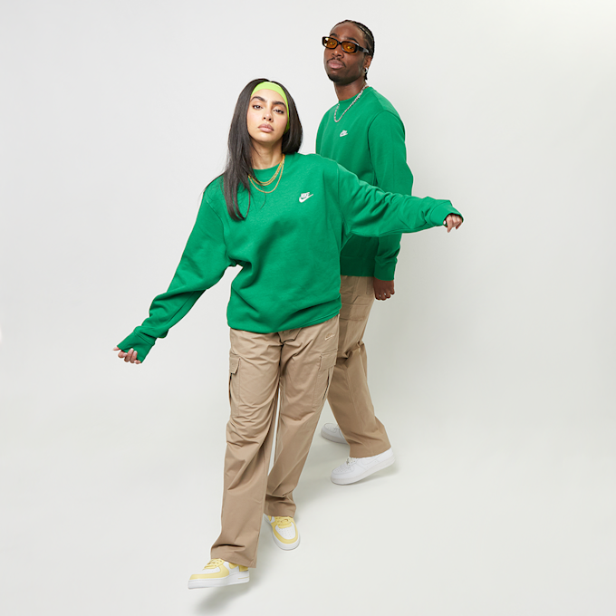 Nike Sportswear Club Fleece Crew verde 28347 4