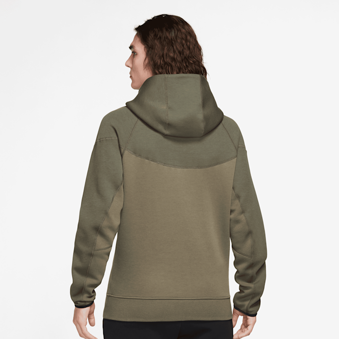 Nike Tech Fleece Full-Zip Windrunner Hoodie verde 28353 2
