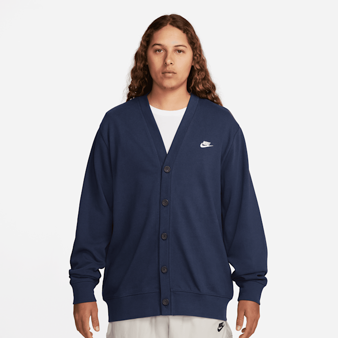 Nike Club Fleece Fairway Cardigan plava 28380 1