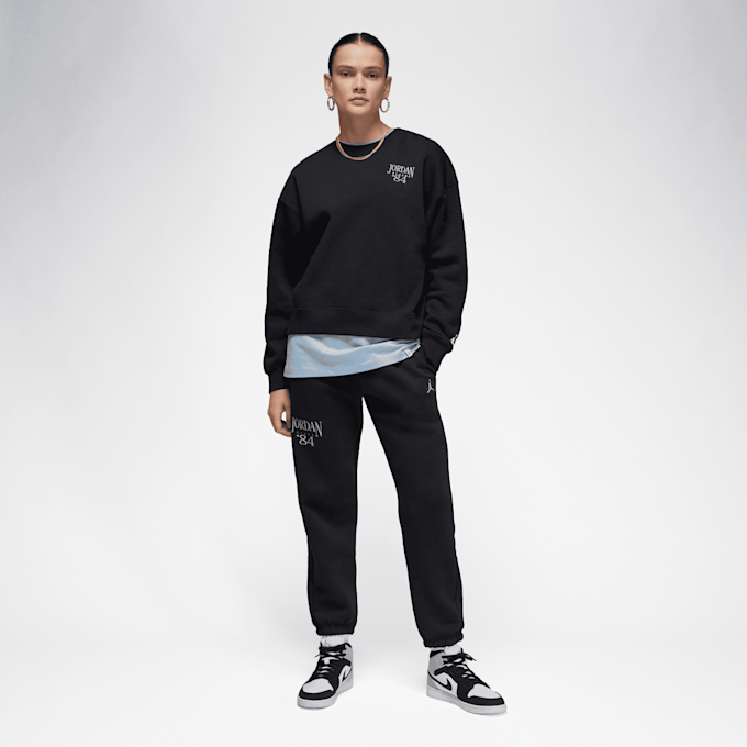 Jordan Brooklyn Fleece Jordan Crew noir 28395 5