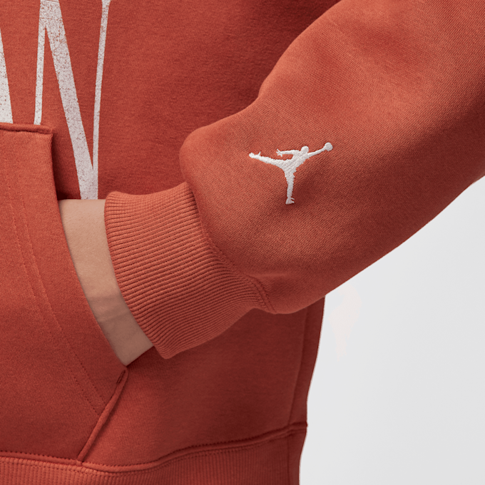 Jordan Brooklyn Fleece Pullover naranja 28400 4