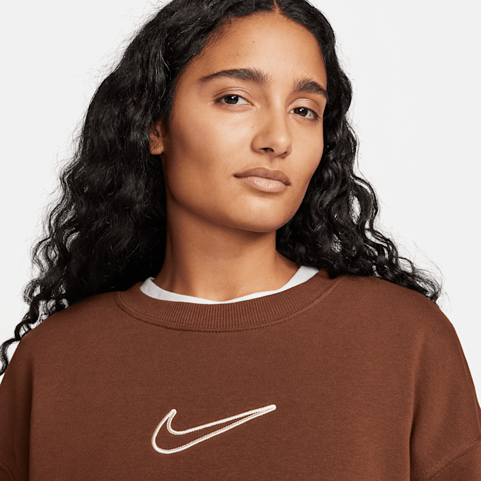 Nike Sportswear Phoenix Fleece Oversized Crew Sweatshirt braun 28444 3