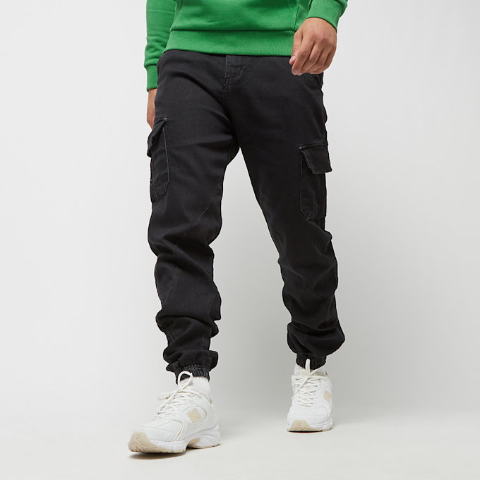 Urban Classics Knitted Cargo Jogging Pants zwart 28485 1