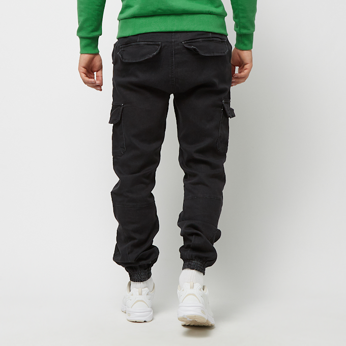 Urban Classics Knitted Cargo Jogging Pants zwart 28485 3