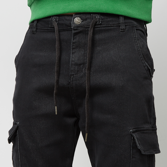 Urban Classics Knitted Cargo Jogging Pants zwart 28485 5