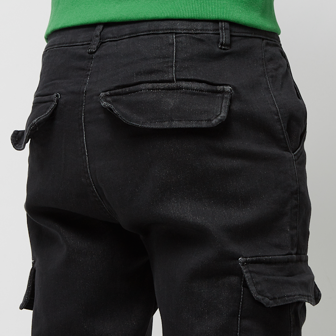 Urban Classics Knitted Cargo Jogging Pants zwart 28485 6