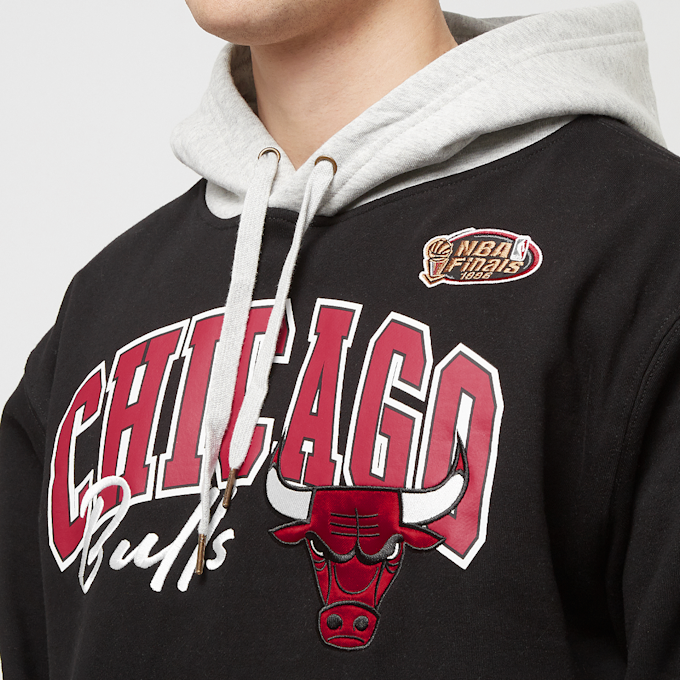 Mitchell & Ness NBA Premium Fleece Hoodie Chicago Bulls noir 28507 3