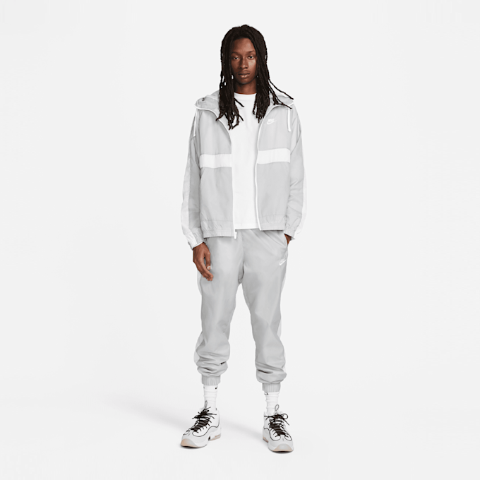 Nike Club Woven Hooded Track Suit grijs 28548 9