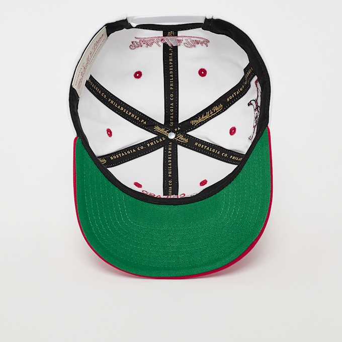 Mitchell & Ness Tail Sweep Pro Snapback NBA Chicago Bulls bianco 28623 4