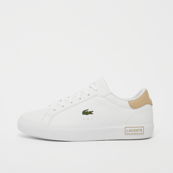 Lacoste Powercourt 124 2 SUJ (GS) blanc 28627 1