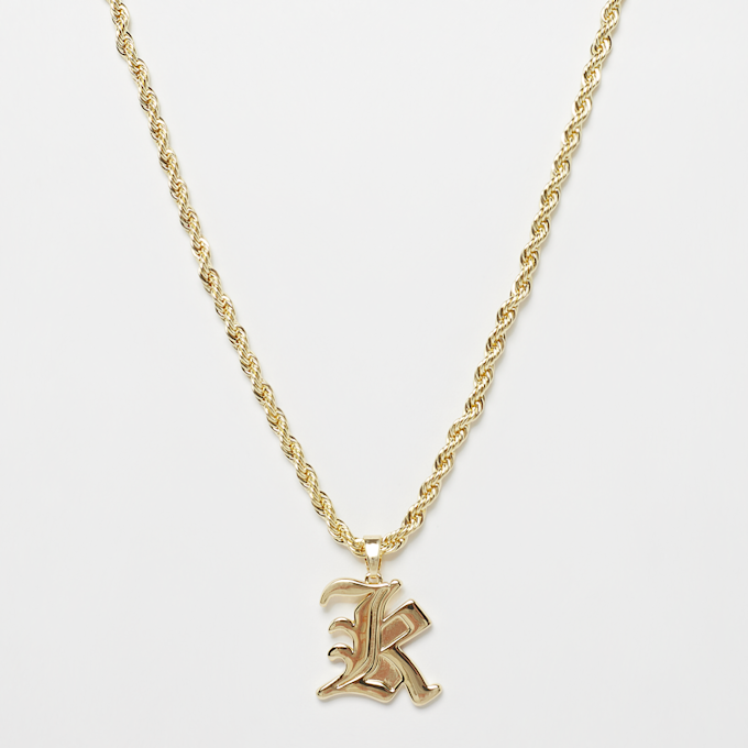 Karl Kani Old Englisch Charm Helix Chain goud 28648 1