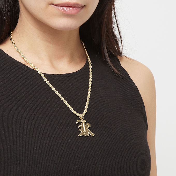 Karl Kani Old Englisch Charm Helix Chain goud 28648 4