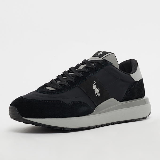 Polo Ralph Lauren Train 89 Suede-Paneled Sneaker schwarz 28795 2