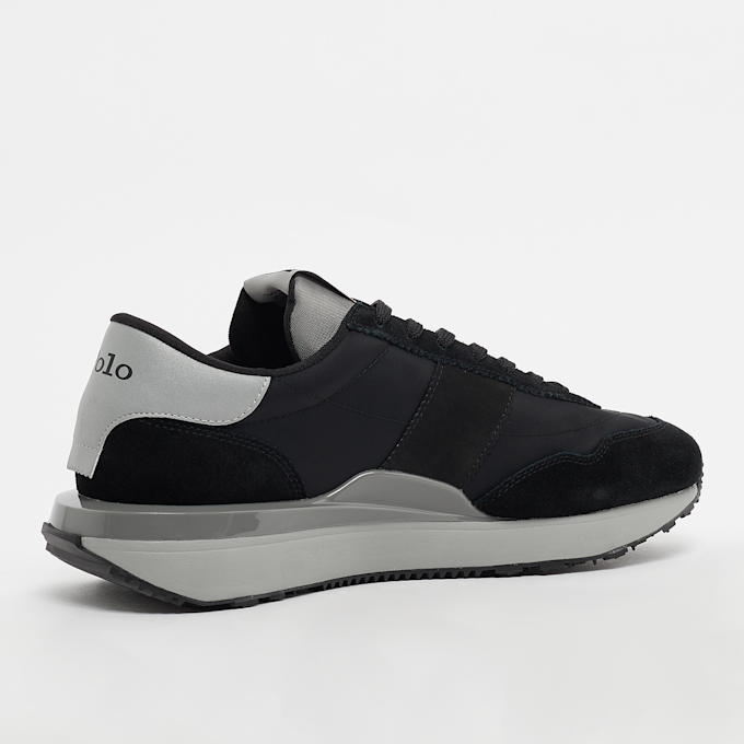 Polo Ralph Lauren Train 89 Suede-Paneled Sneaker schwarz 28795 3