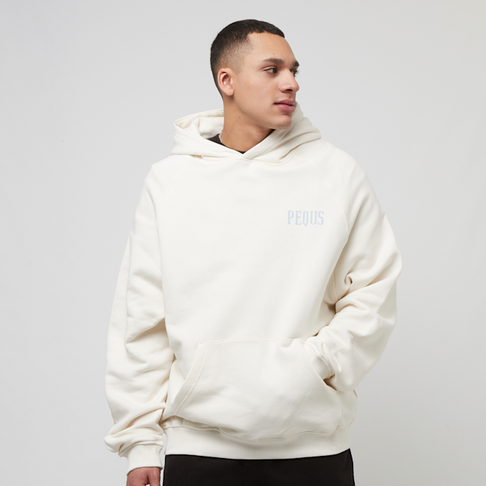 PEQUS Back Logo Hoodie blanco 28821 2