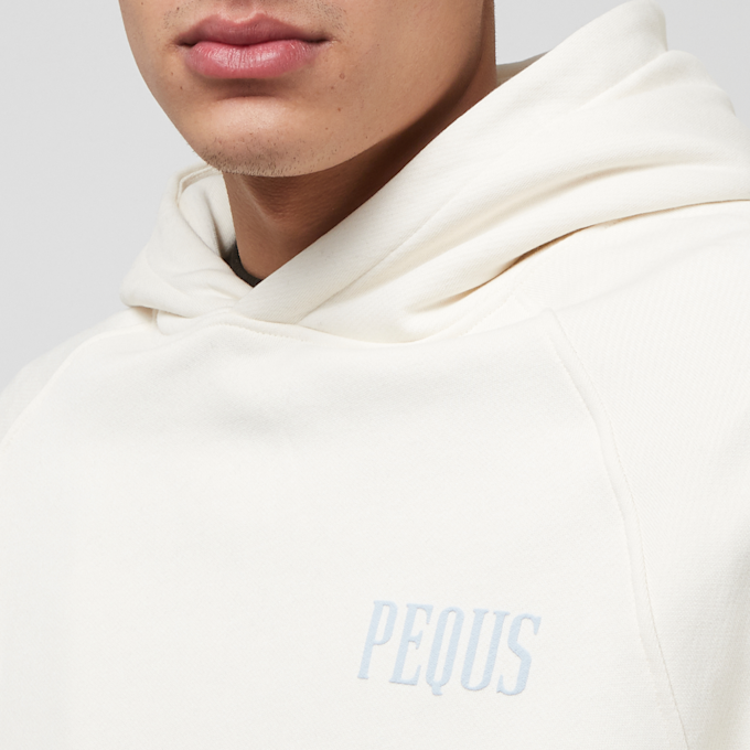 PEQUS Back Logo Hoodie blanco 28821 3