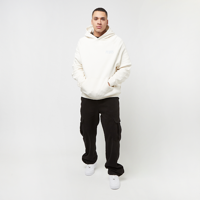 PEQUS Back Logo Hoodie blanco 28821 6