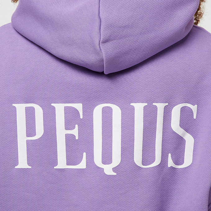 PEQUS Back Logo Hoodie ljubičasta 28823 5