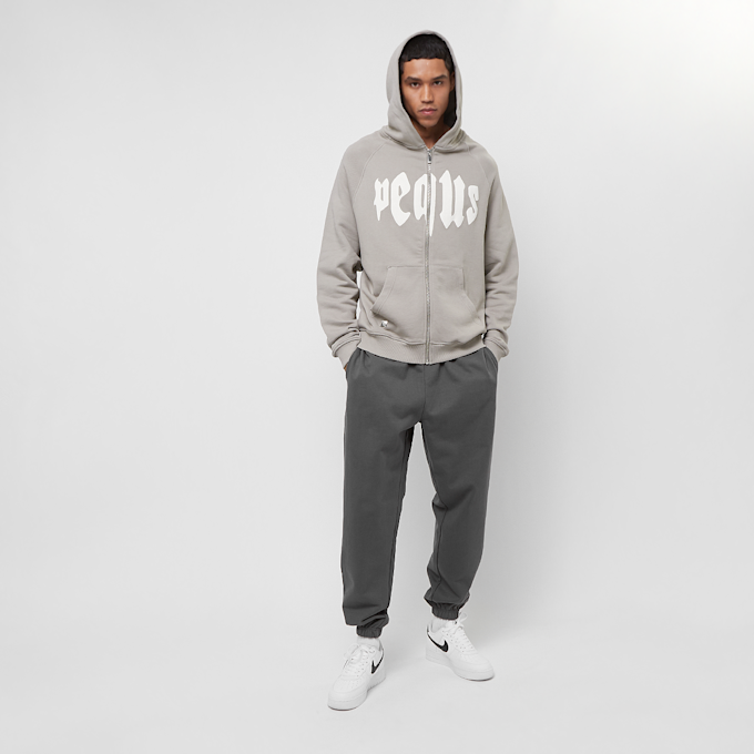 PEQUS Mythic Logo Zip-Hoodie cinzento 28824 4