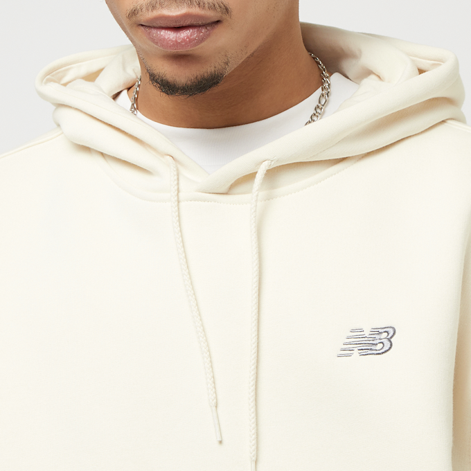 New Balance Small Logo Brushed Hoodie beige 28878 3