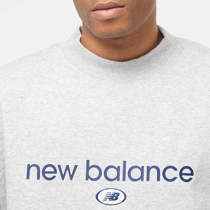 New Balance Hoops Crewneck gris 28880 3