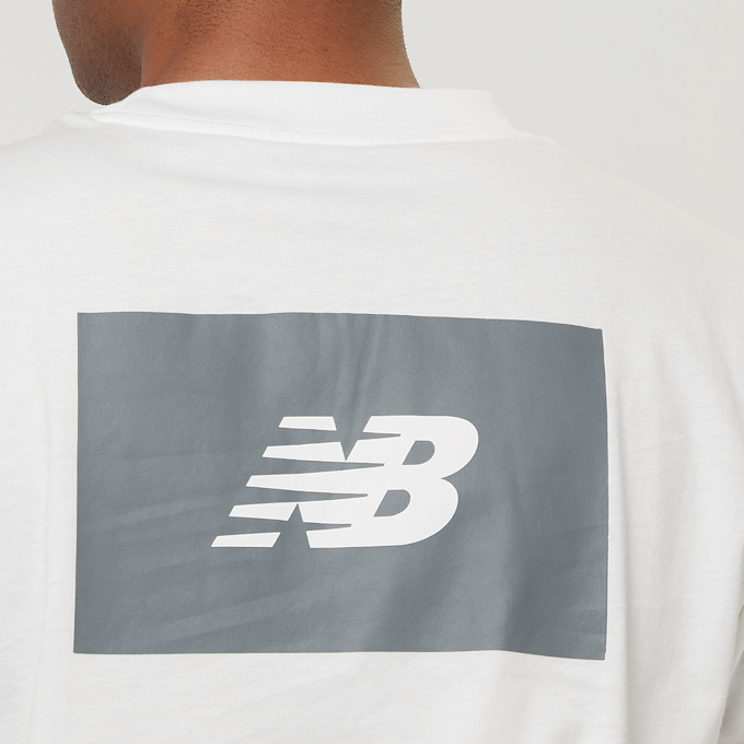New Balance Logo Tee weiß 28890 4