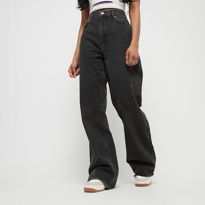 Sixth June Relaxed High Waist Denim Jeans negro 28913 1