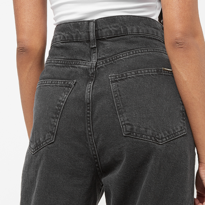 Sixth June Relaxed High Waist Denim Jeans negro 28913 4