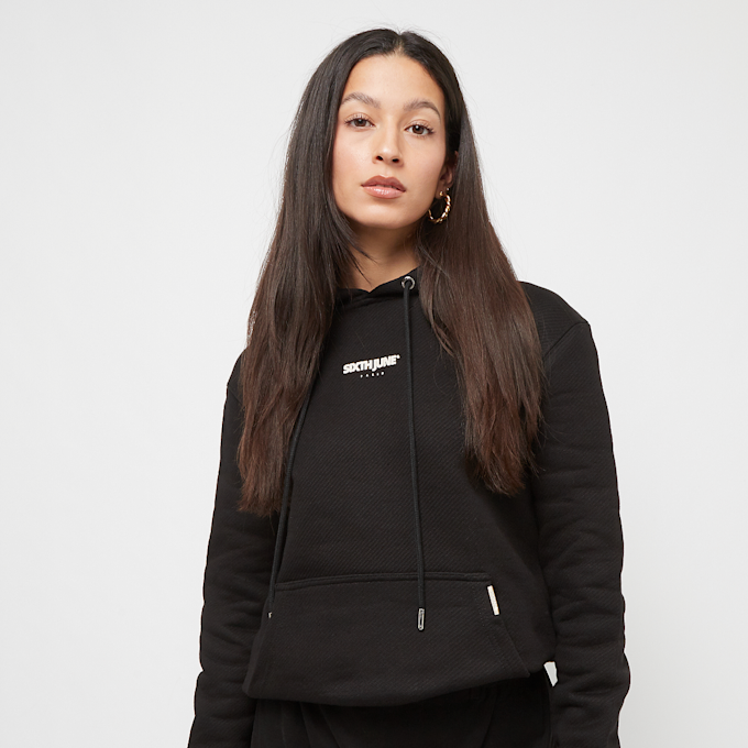 Sixth June Oversize Azulejos Printed Hoodie noir 28916 2