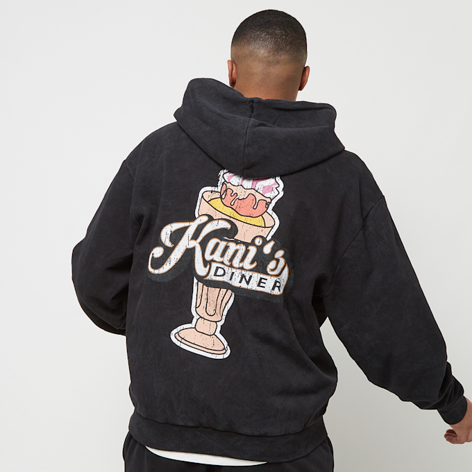 Karl Kani Heavy Strike Wash Hooded negro 28931 1
