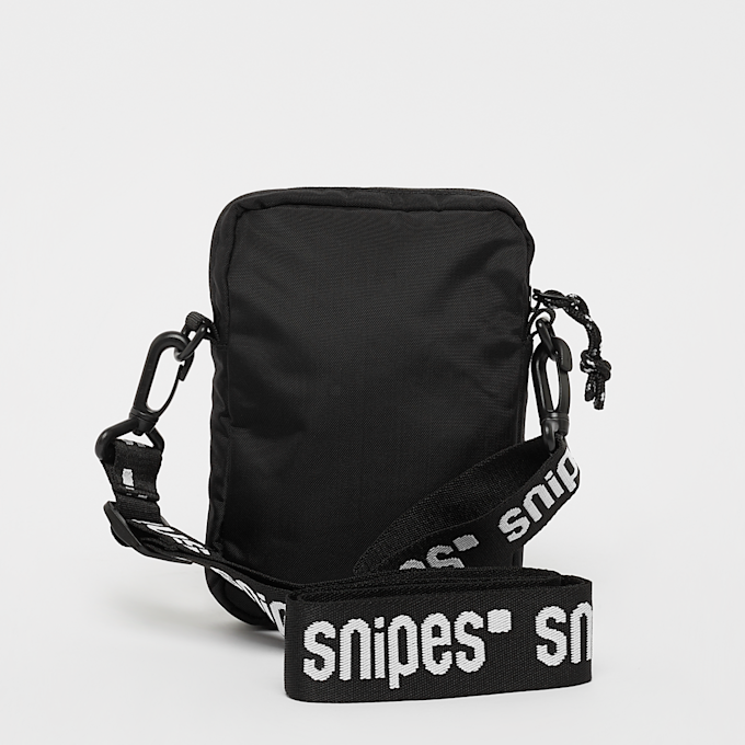 SNIPES Rubber Badge Basic Logo Jaquard Strap Mobile Bag zwart 28952 3