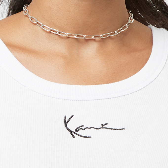 Karl Kani Small Signature Rib Tanktop zwart 29012 3